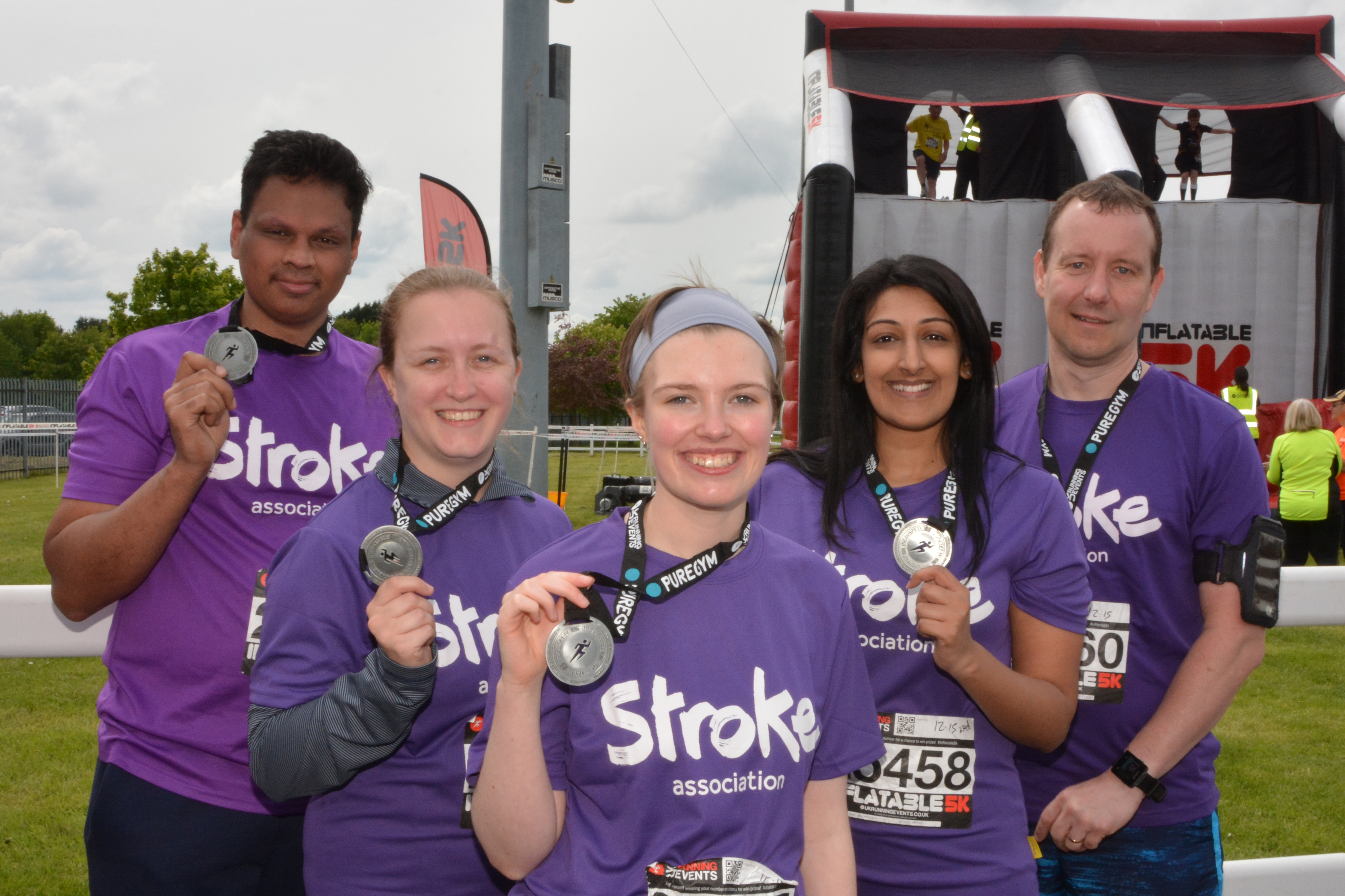 Data Developments Charity 5k inflatable run