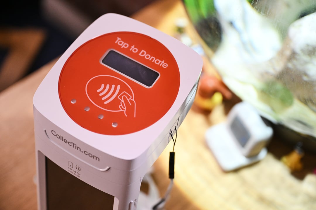 Contactless donations — The future of giving